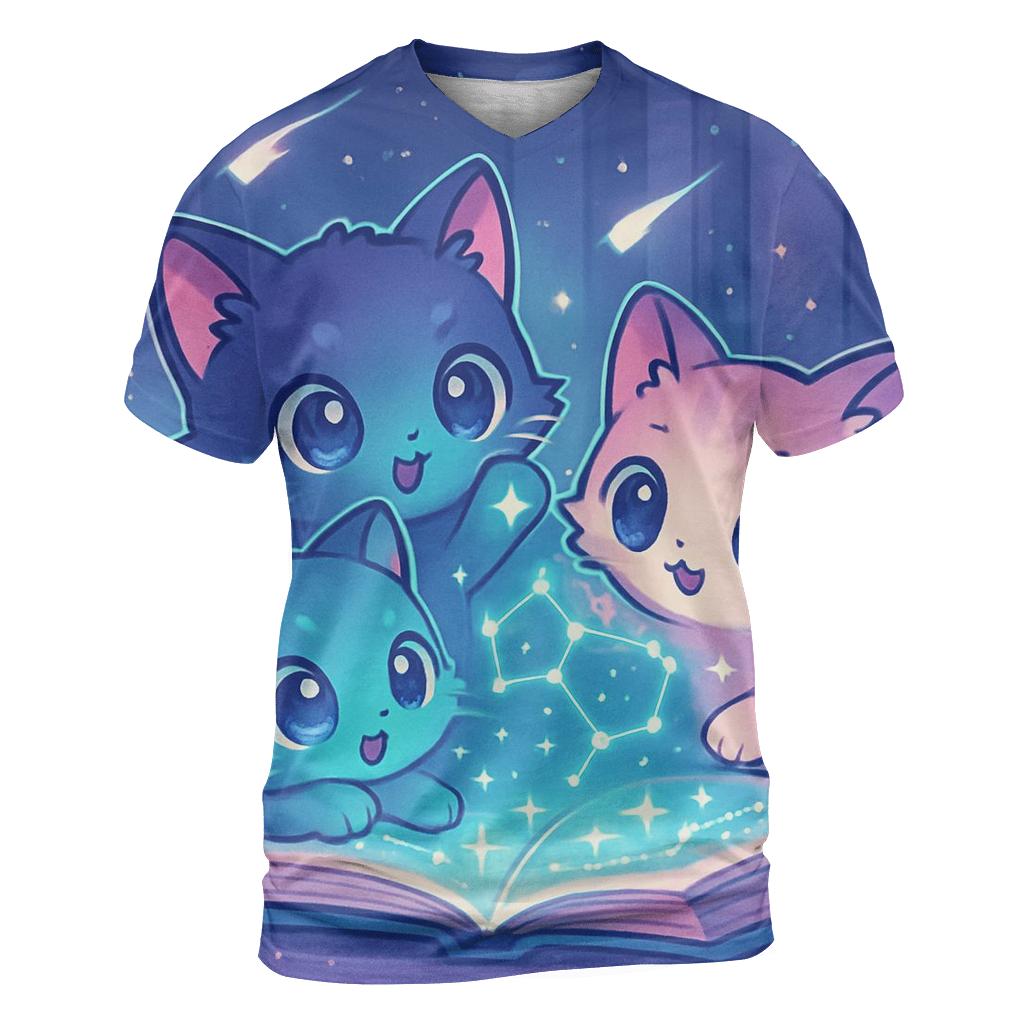 Starlit Library Of Whisker Maps personalized full print shirts