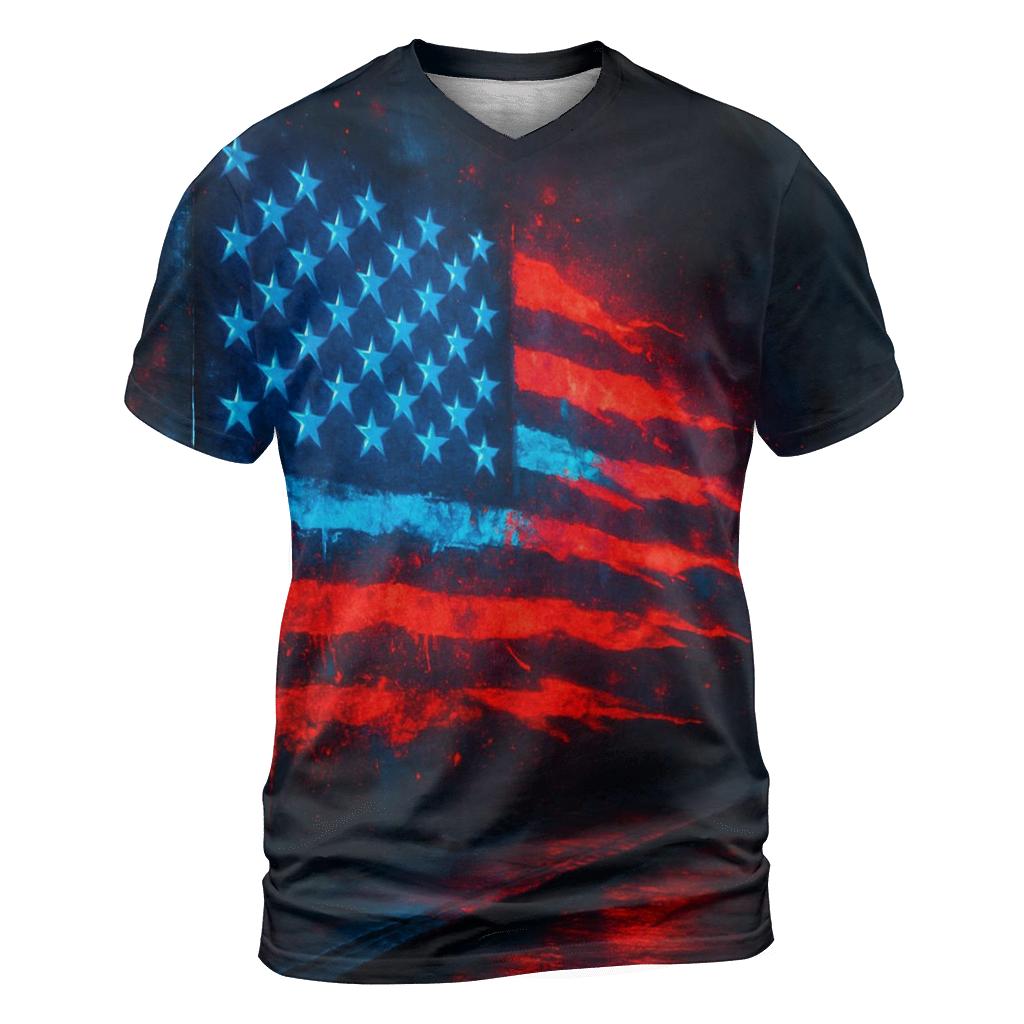 Neon Alley Starburst Banner unique graphic print tees