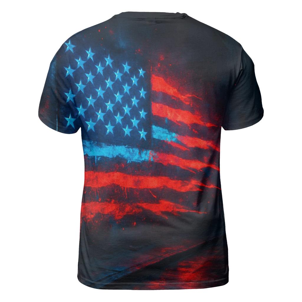 Neon Alley Starburst Banner unique graphic print tees