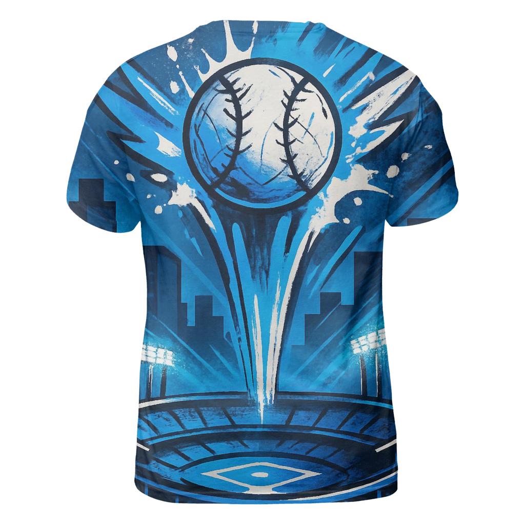Graffiti Skyline Home Run Bloom custom all-over print shirts