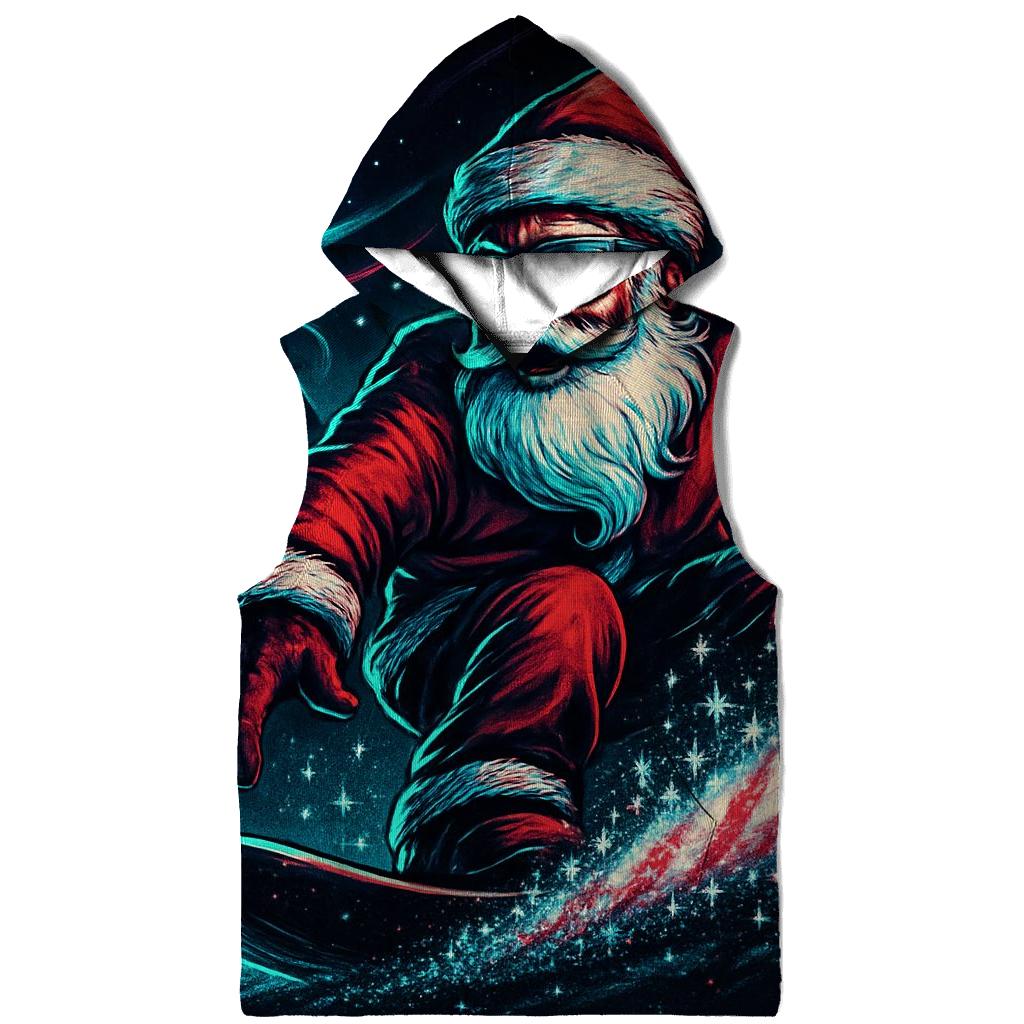 Neon Frost Santa Street Drift designer hoodies
