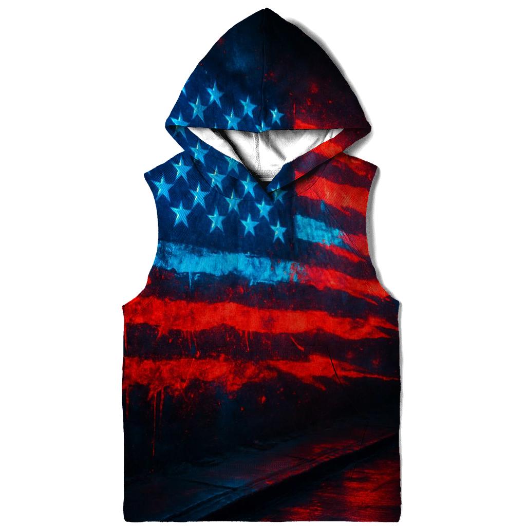 Neon Alley Starburst Banner hoodie designs