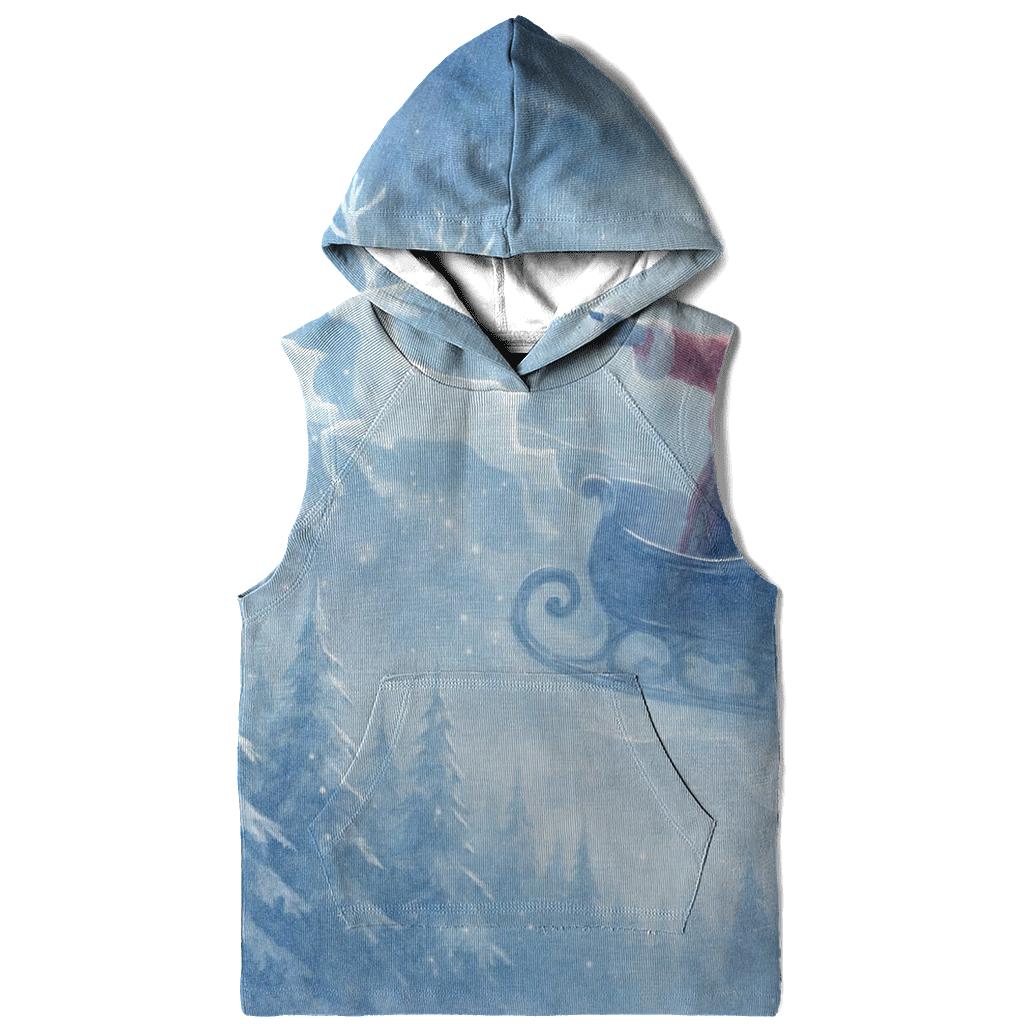 Moonlit Sleigh Over Crystal Pines hoodies fashion