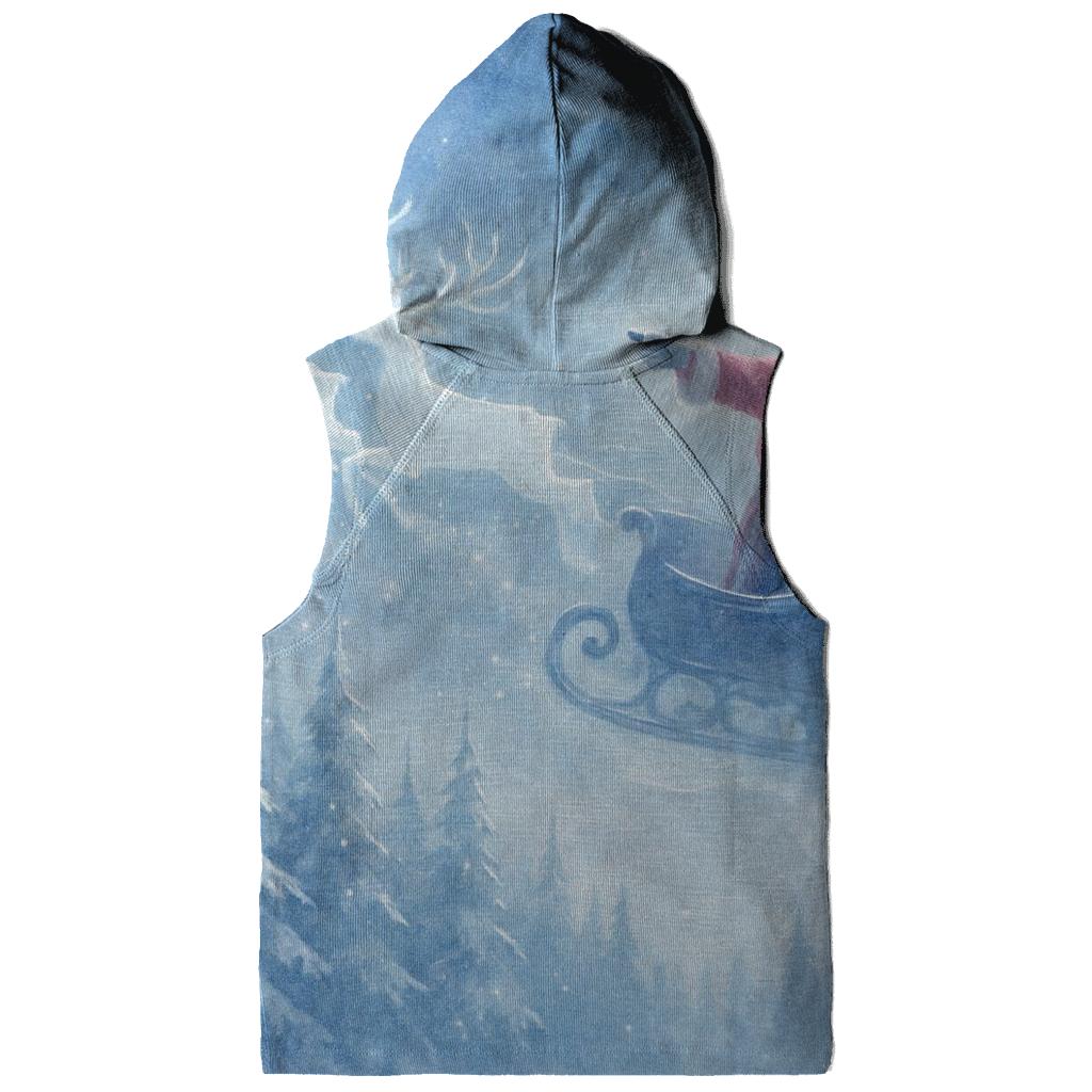 Moonlit Sleigh Over Crystal Pines hoodies fashion