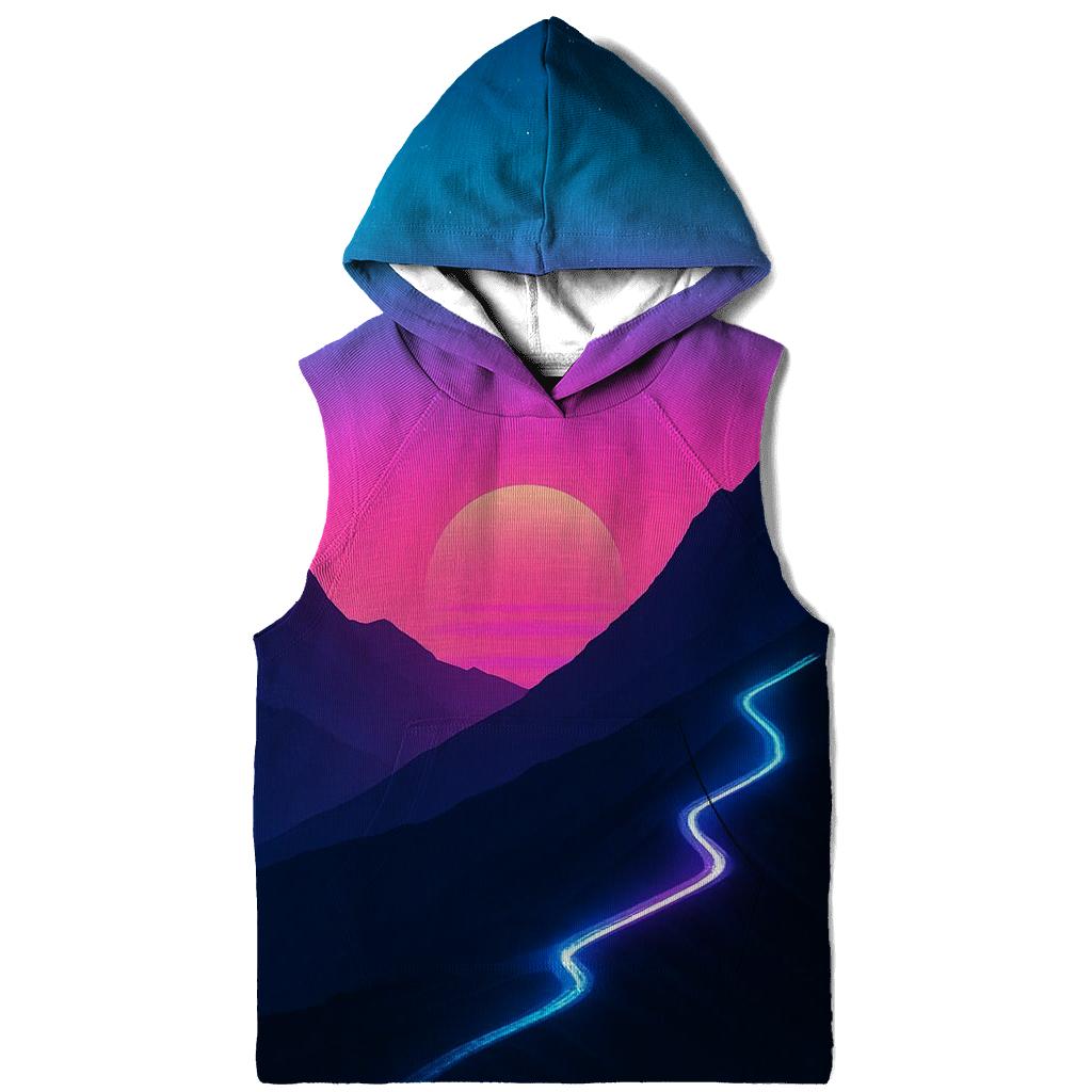 Neon Ridge Afterglow heavyweight hoodies