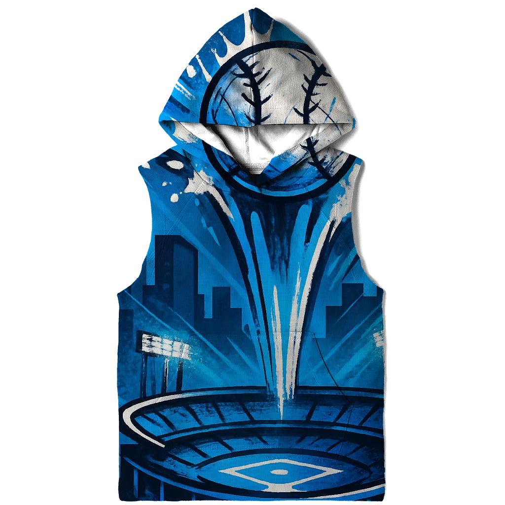 Graffiti Skyline Home Run Bloom custom hoodies