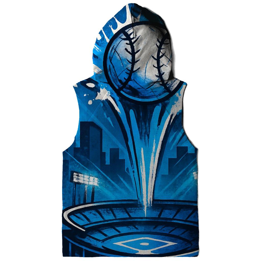 Graffiti Skyline Home Run Bloom custom hoodies