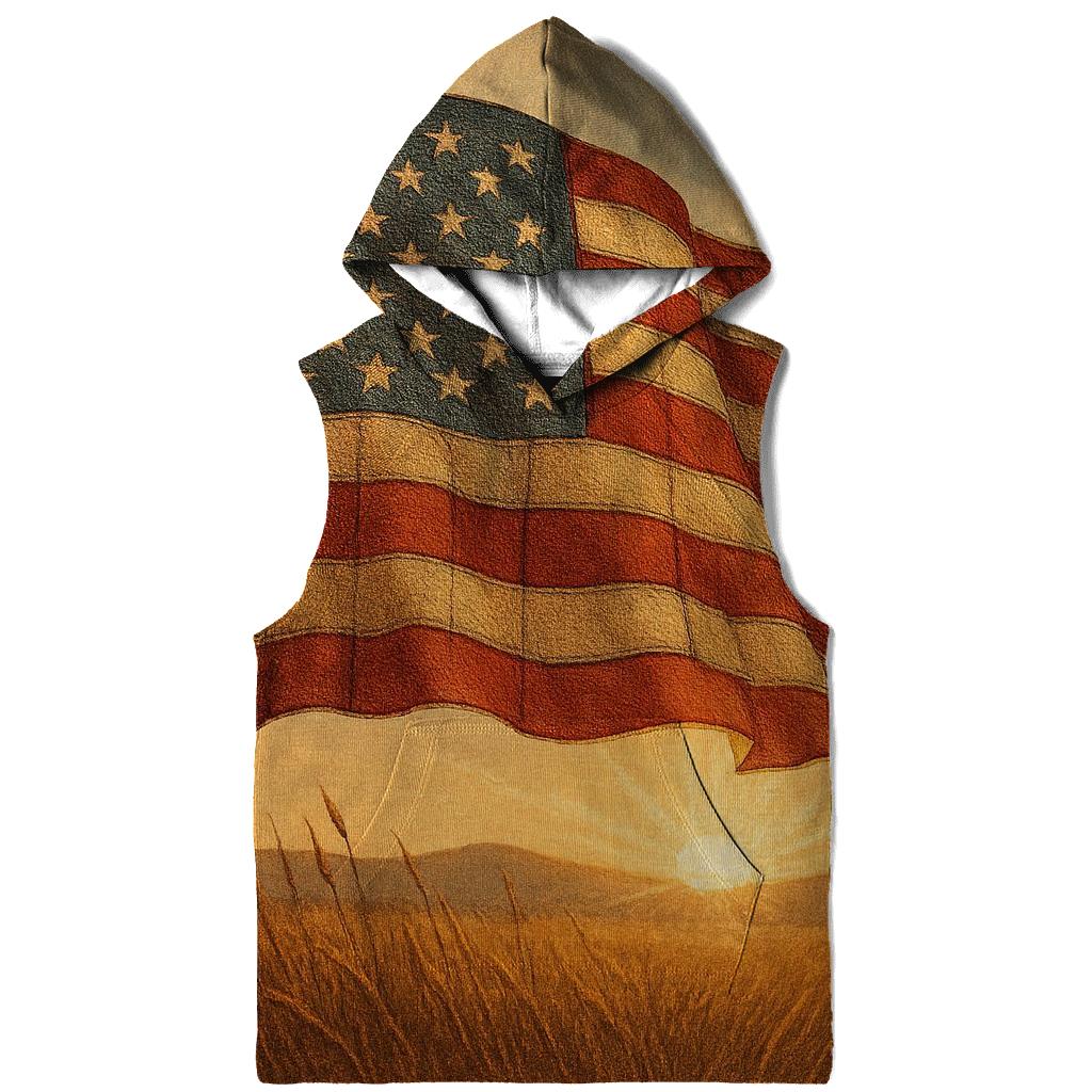 Prairie Dawn Patchwork Standard premium hoodies