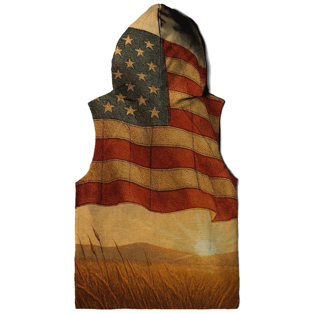 Prairie Dawn Patchwork Standard premium hoodies