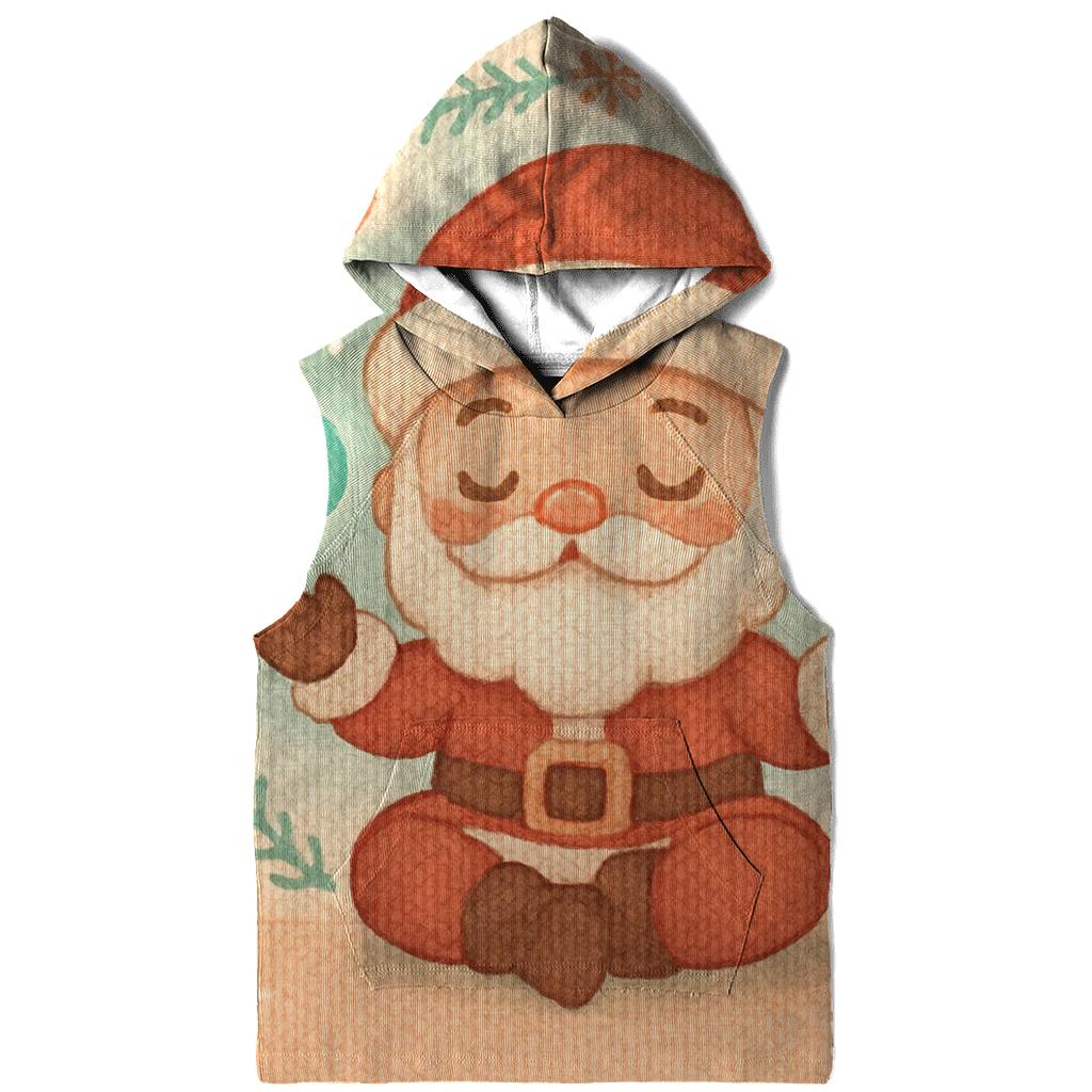 Knitted Candy Galaxy Santa hoodies fashion