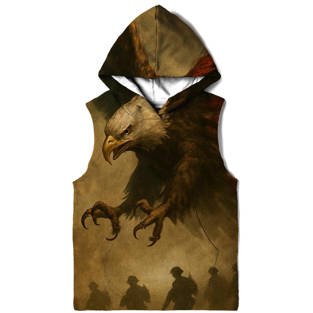 Sentinel Eagle Above The Dust Line custom hoodies