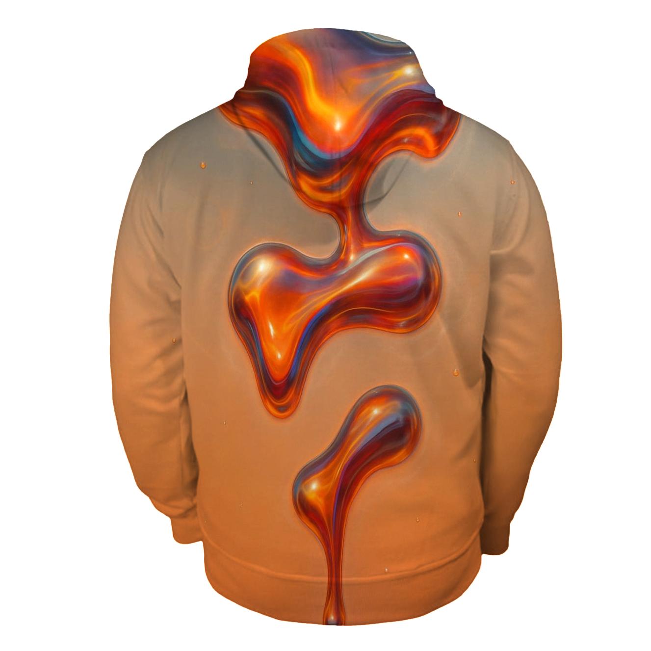 Solar Citrus Meltforms pullover hoodies