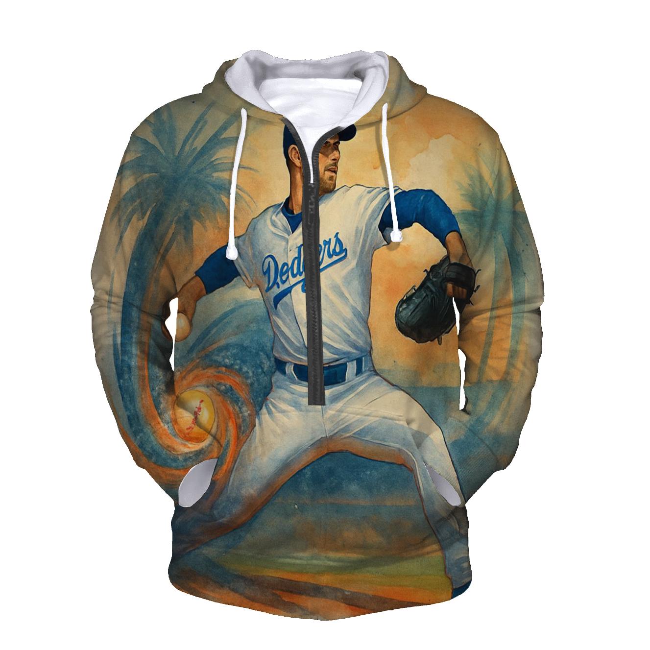 Golden Coast Pitchers Spiral heavyweight hoodies