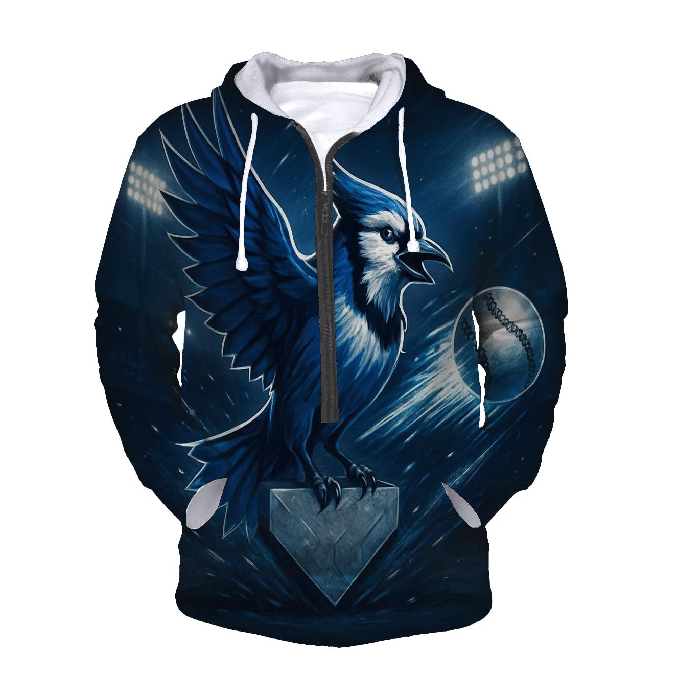 Midnight Wingburst Blue Jays Diamond premium hoodies