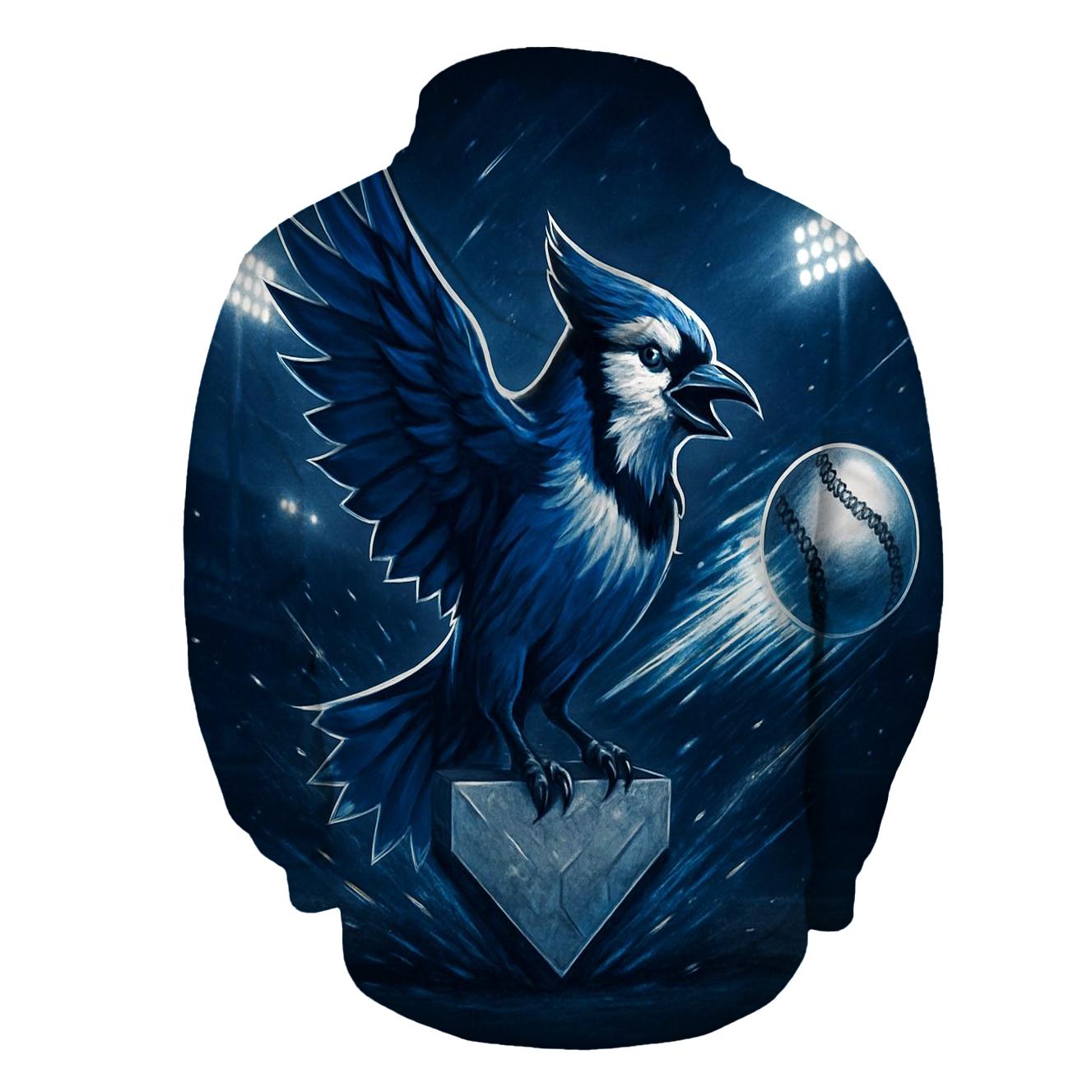 Midnight Wingburst Blue Jays Diamond premium hoodies