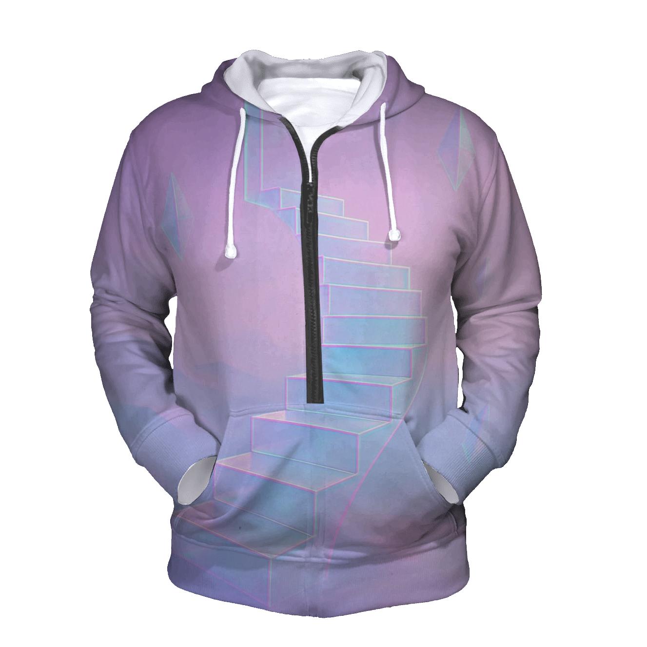 Aurora Mirage Steps designer hoodies