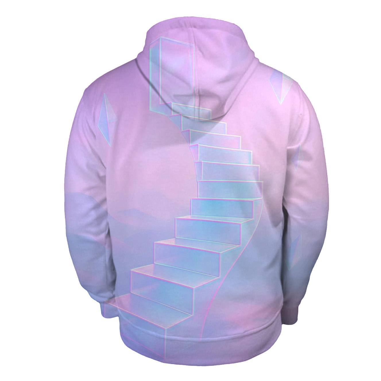 Aurora Mirage Steps designer hoodies