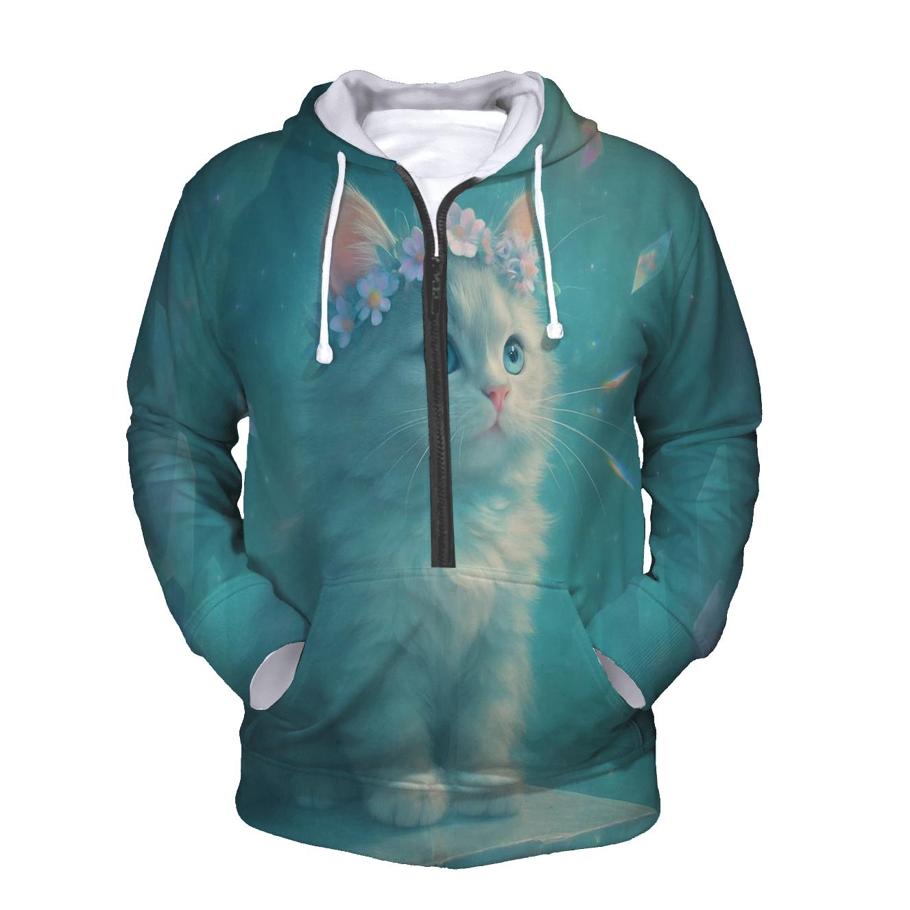 Crystal Cave Purrism Mirage designer hoodies