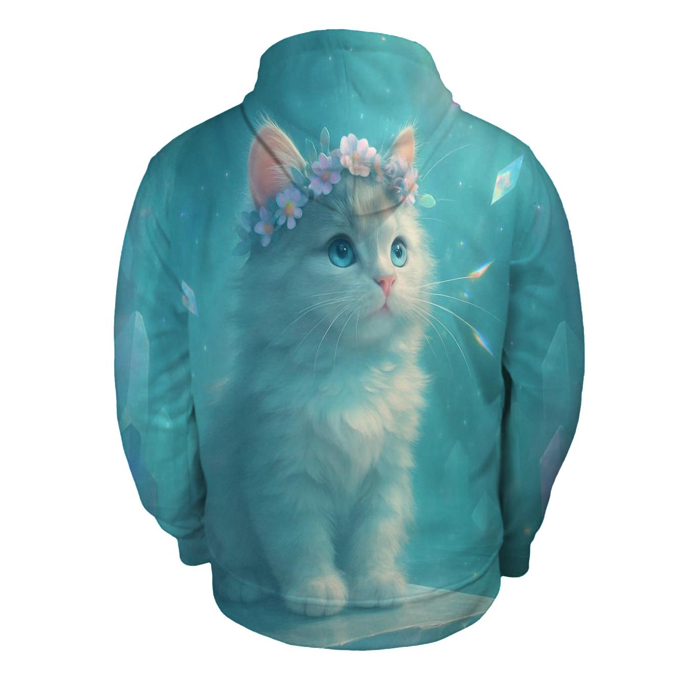 Crystal Cave Purrism Mirage designer hoodies