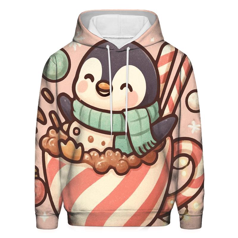 Peppermint Penguin Bubble Bath Bash hoodies fashion