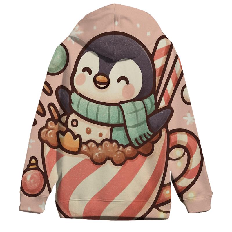 Peppermint Penguin Bubble Bath Bash hoodies fashion