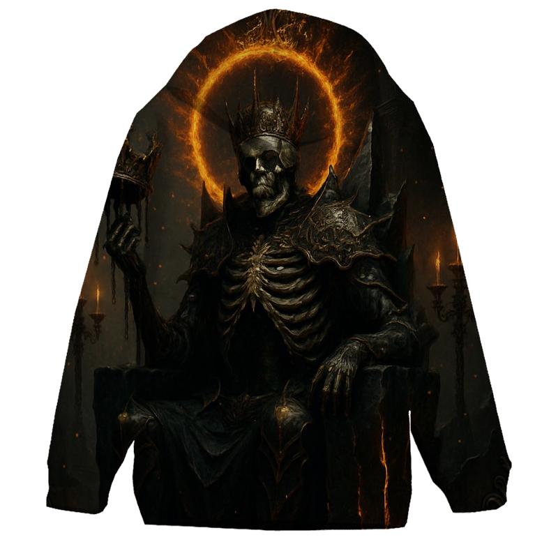 Obsidian Crown Of The Ash King designer hoodies