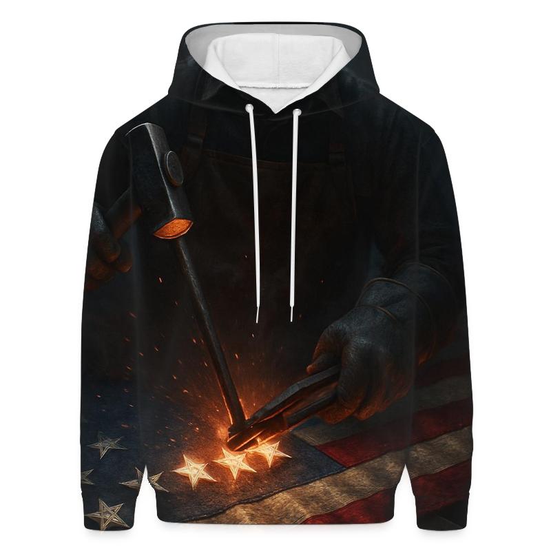 Forge Of The Twelve Stars embroidered hoodies