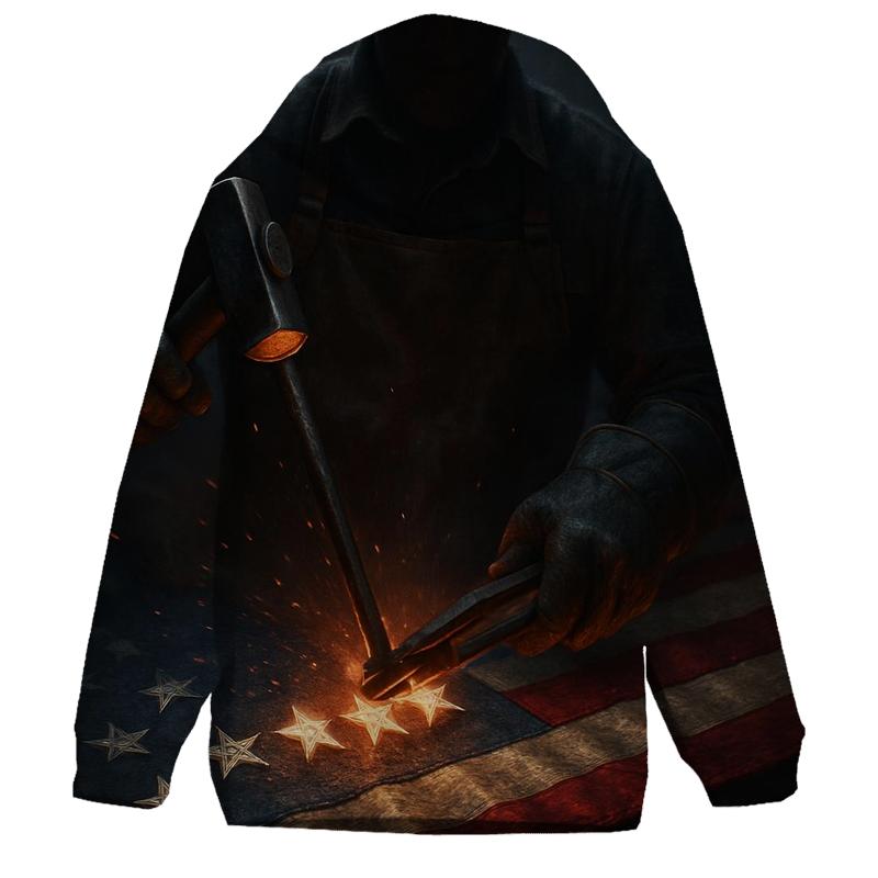 Forge Of The Twelve Stars embroidered hoodies