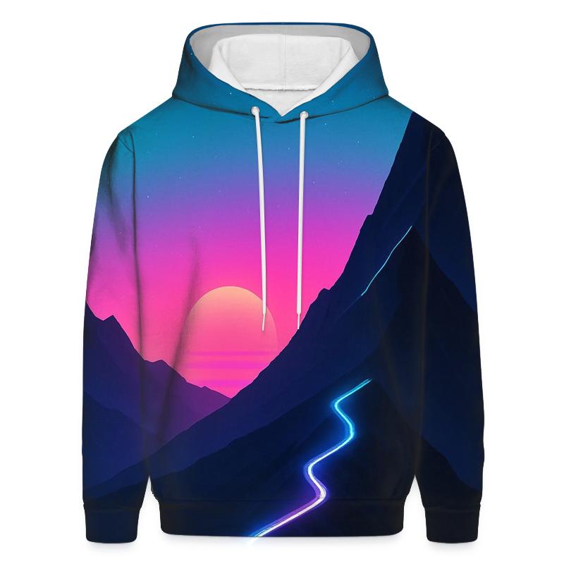 Neon Ridge Afterglow hoodie trends