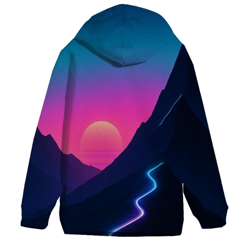 Neon Ridge Afterglow hoodie trends