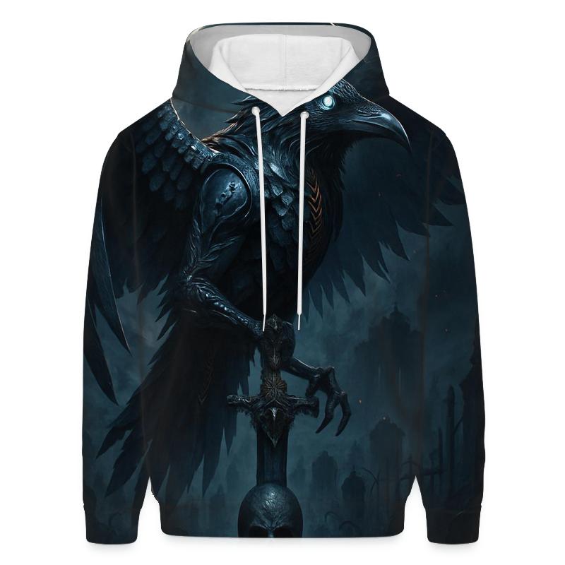 Raven Of The Iron Eclipse designer hoodies
