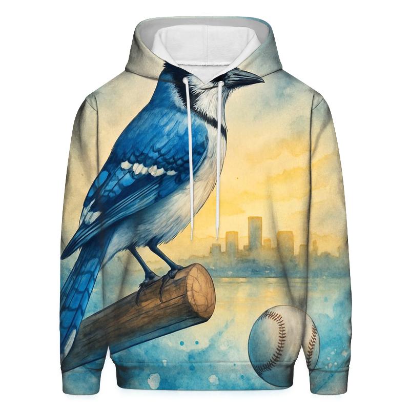 Skyline Rally, Blue Jays Afterglow hoodie designs