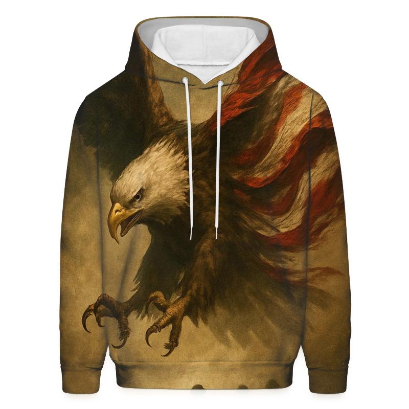Sentinel Eagle Above The Dust Line pullover hoodies