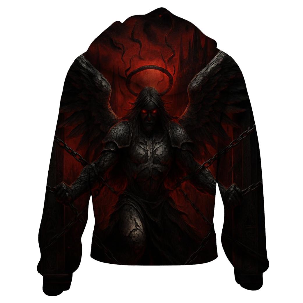 Cathedral Of The Chained Seraph zip-up hoodies