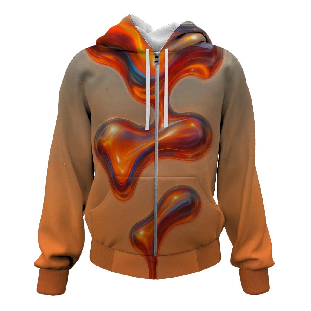 Solar Citrus Meltforms premium hoodies