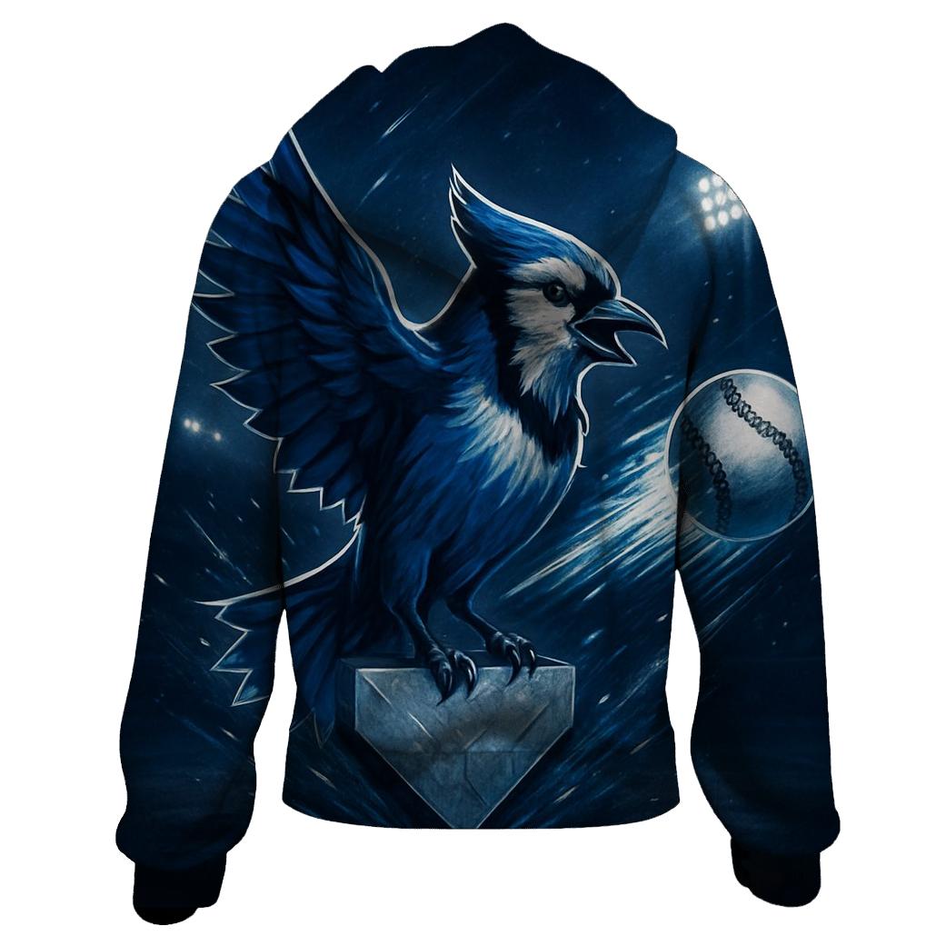 Midnight Wingburst Blue Jays Diamond designer hoodies