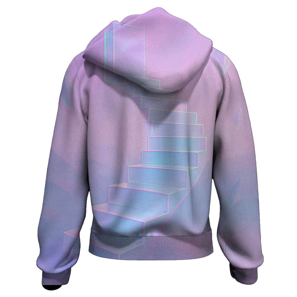 Aurora Mirage Steps heavyweight hoodies