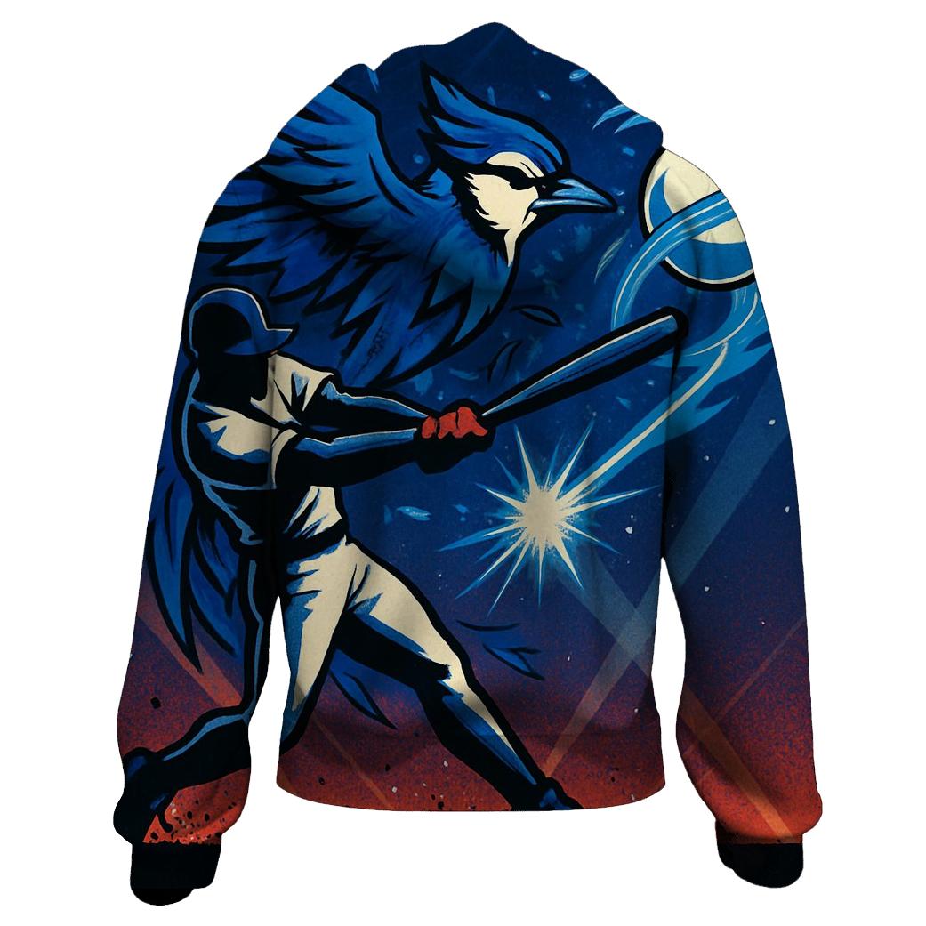 Fastbreak Curveball With Blue Jays Flight custom hoodies