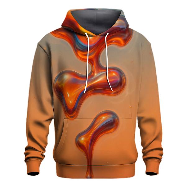 Solar Citrus Meltforms printed hoodies