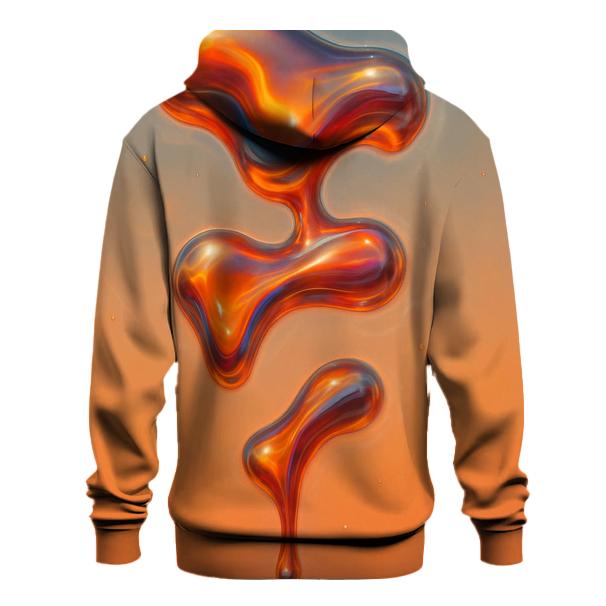 Solar Citrus Meltforms printed hoodies