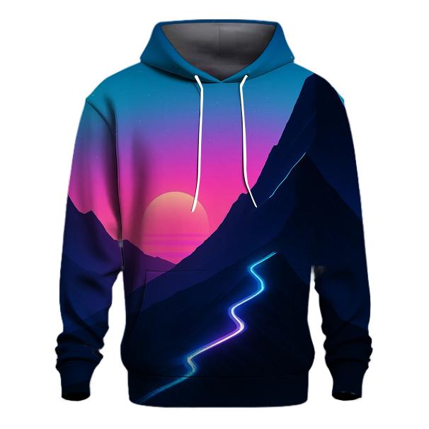 Neon Ridge Afterglow hoodie styles