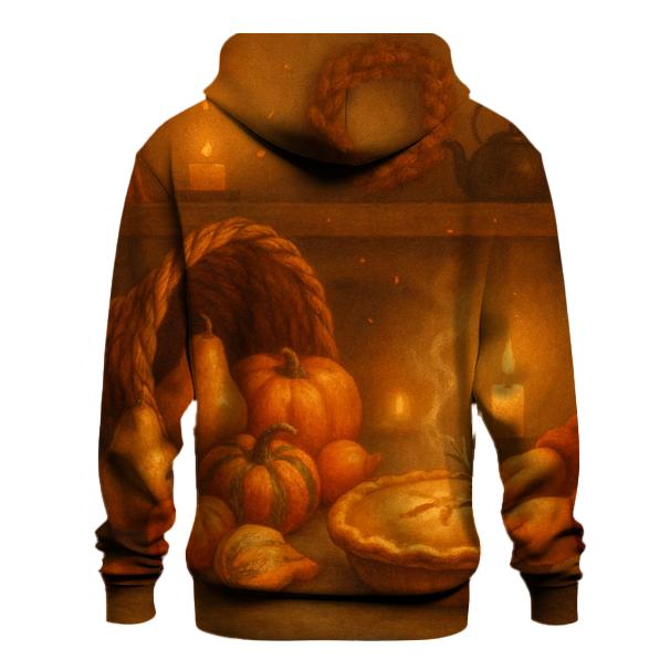 Candlelit Cornucopia Hearth heavyweight hoodies