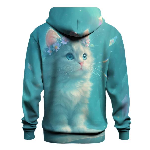 Crystal Cave Purrism Mirage graphic hoodies