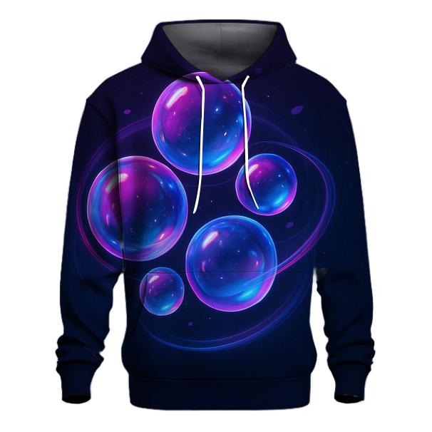 Midnight Chromatic Orbit Garden designer hoodies