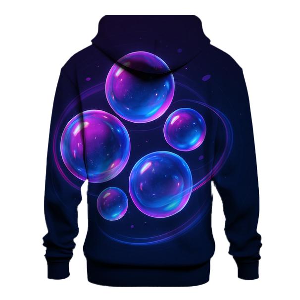 Midnight Chromatic Orbit Garden designer hoodies