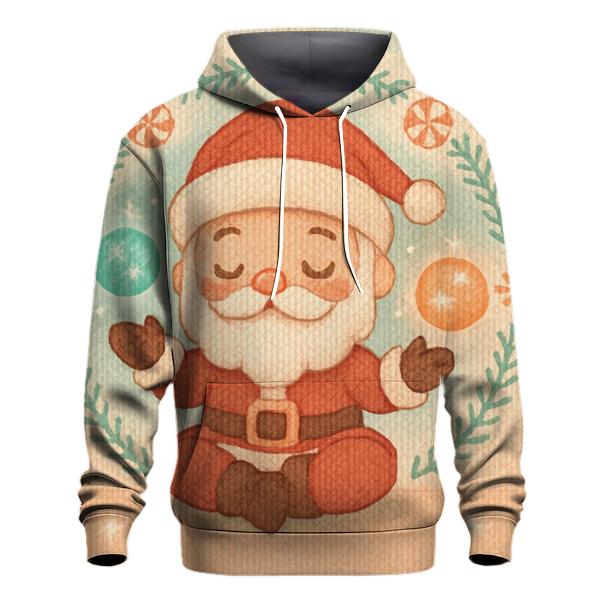 Knitted Candy Galaxy Santa hoodie designs