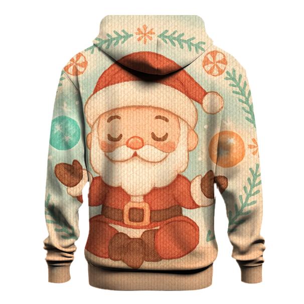 Knitted Candy Galaxy Santa hoodie designs