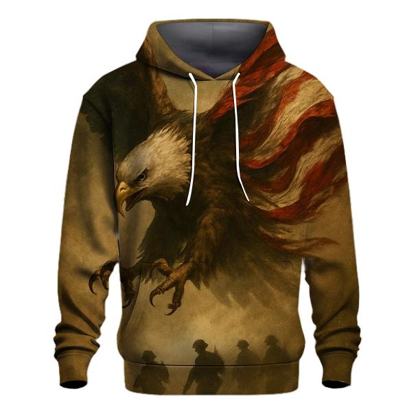 Sentinel Eagle Above The Dust Line pullover hoodies