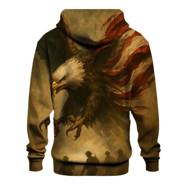 Sentinel Eagle Above The Dust Line pullover hoodies