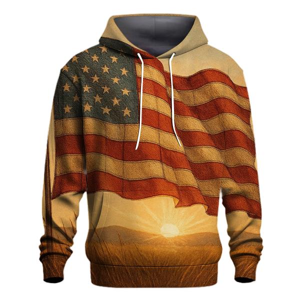 Prairie Dawn Patchwork Standard zip-up hoodies